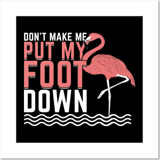 Funny Flamingo Lover Gift Posters and Art